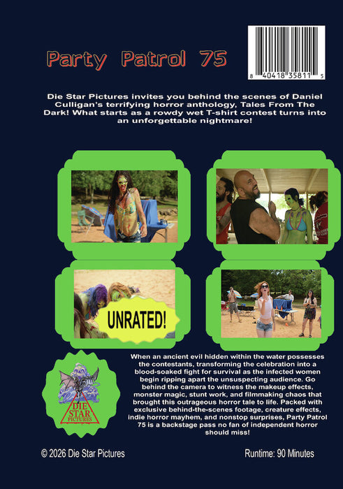 Party Patrol 75 (MOD) (DVD Movie) - back cover art