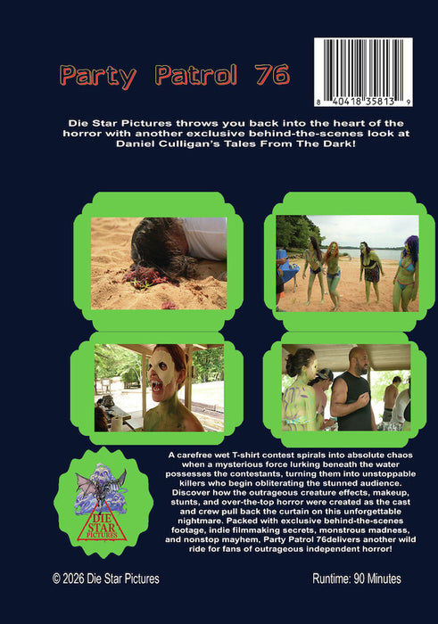 Party Patrol 76 (MOD) (DVD Movie) - back cover art