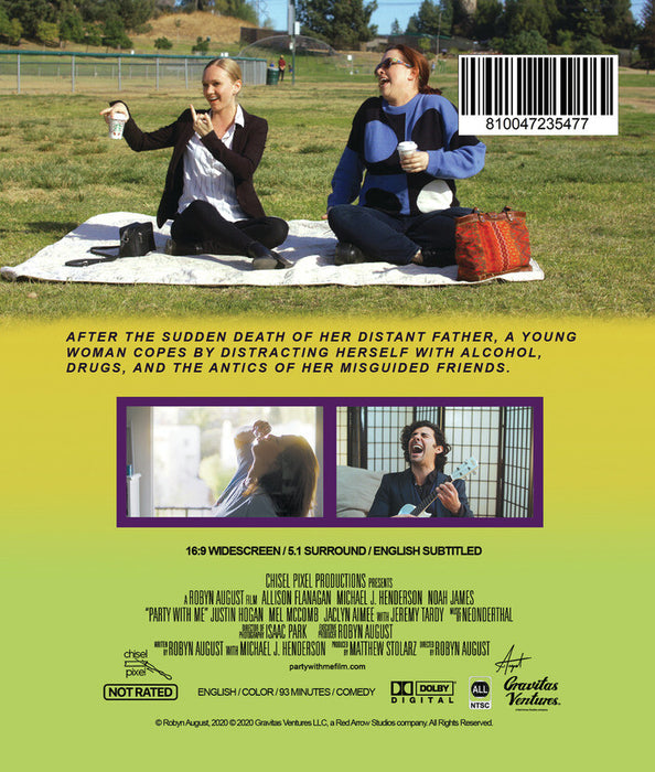 Party With Me (MOD) (BluRay Movie) - back cover art
