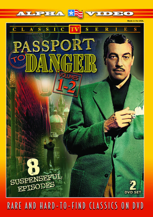 Passport To Danger - Volumes 1 & 2 (2 (MOD) (DVD Movie) - movie cover art