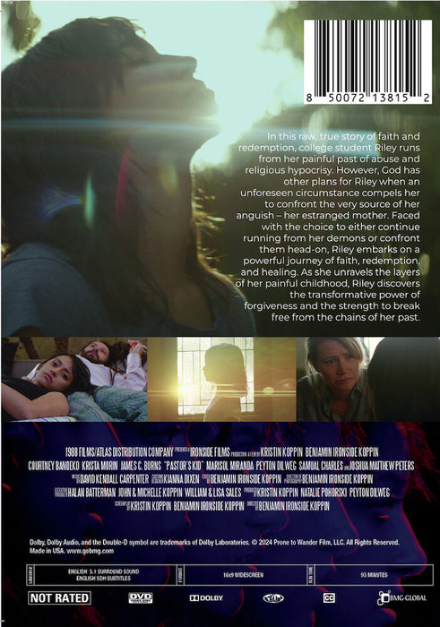 Pastor's Kid (MOD) (DVD Movie) - back cover art