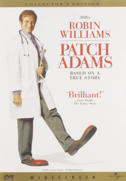 Patch Adams DVD - movie cover art