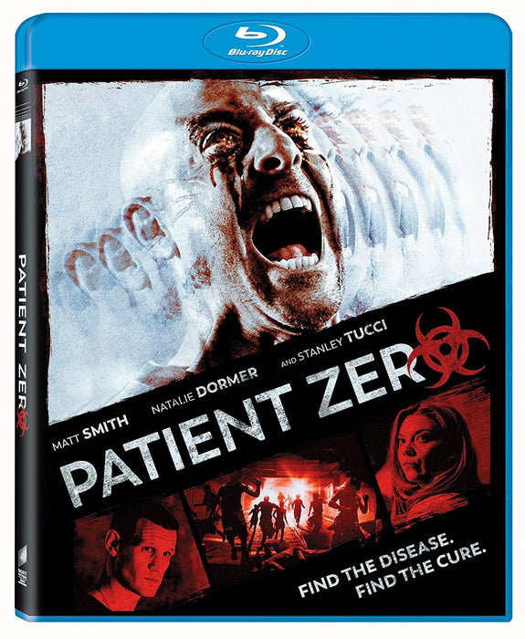Patient Zero Blu-ray - movie cover art