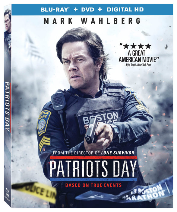 Patriots Day Blu-ray - movie cover art
