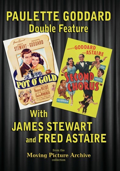 Paulette Goddard Double Feature - Pot O'Gold & Second Chorus (MOD) (DVD Movie) - movie cover art