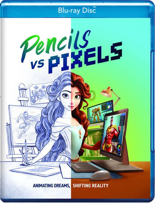 Pencils Vs Pixels (MOD) (BluRay Movie) - movie cover art