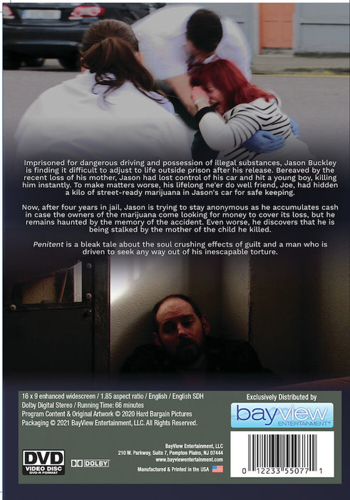 Penitent (MOD) (DVD Movie) - back cover art