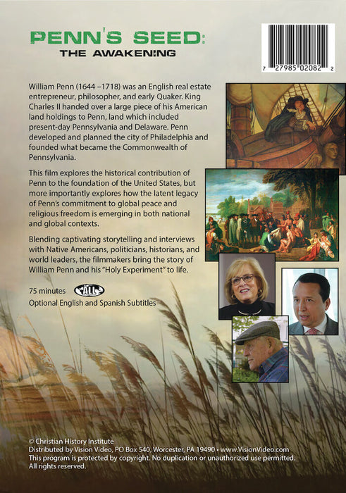 Penn's Seed (MOD) (DVD Movie) - back cover art
