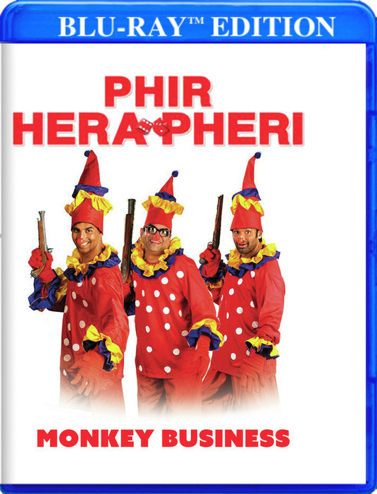 Phir Hera Pheri aka Monkey Business (MOD) (BluRay Movie) - movie cover art