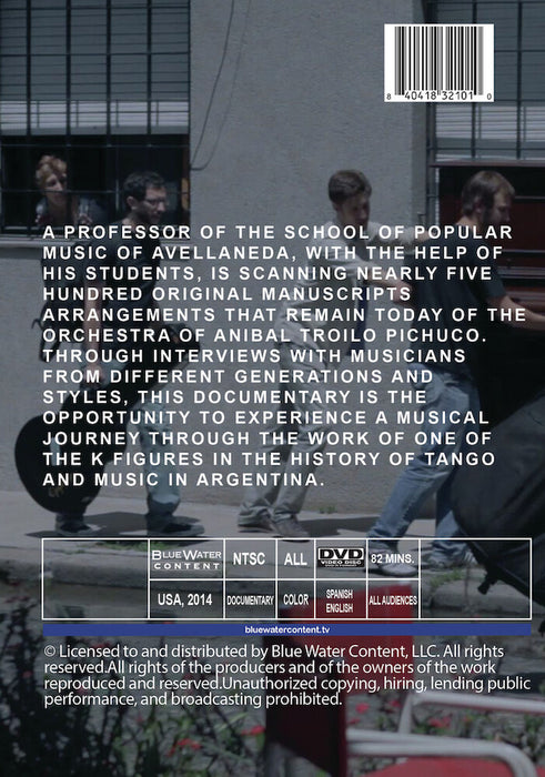 Pichuco (MOD) (DVD Movie) - back cover art