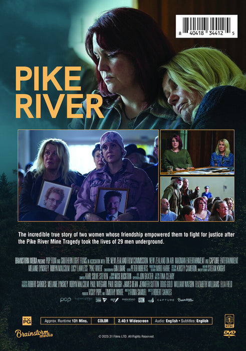 Pike River (MOD) (DVD Movie) - back cover art