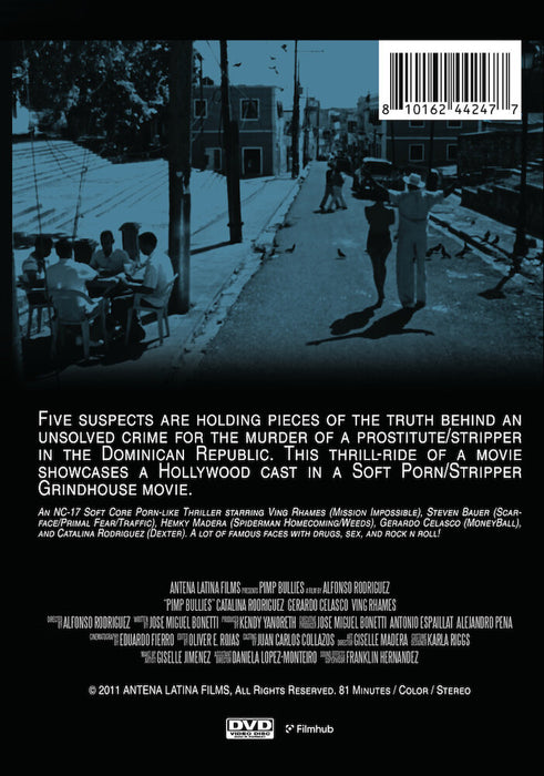 Pimp Bullies (MOD) (DVD Movie) - back cover art