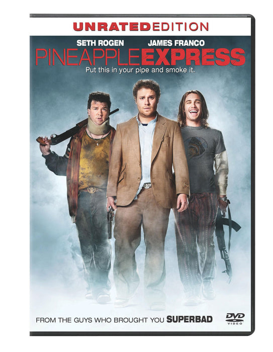 Pineapple Express (Unrated, Single Disc Version) DVD - movie cover art
