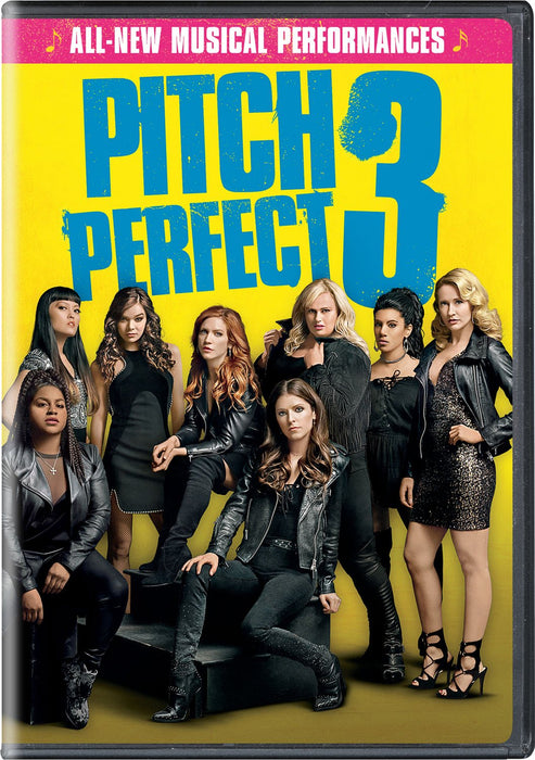 Pitch Perfect 3 DVD - movie cover art