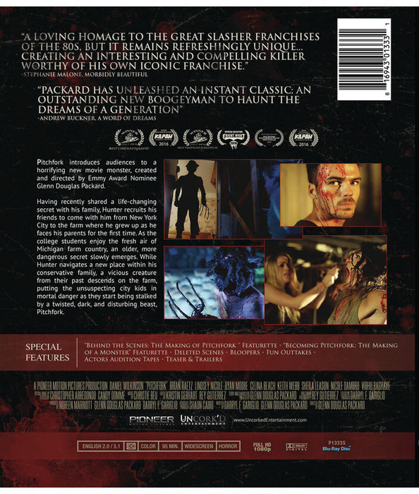 Pitchfork (MOD) (BluRay Movie) - back cover art