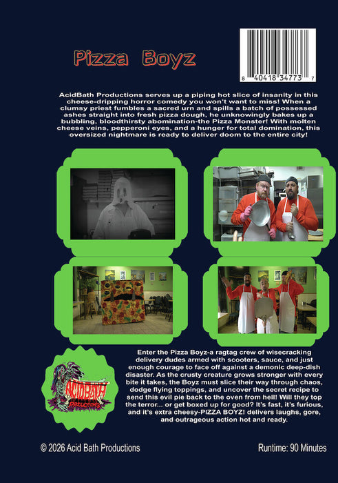 Pizza Boyz (MOD) (DVD Movie) - back cover art