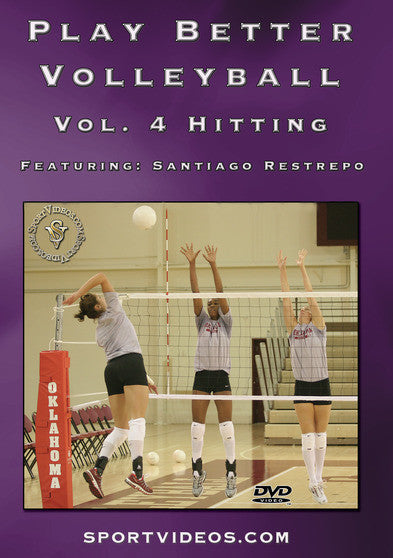 Play Better Volleyball Hitting (MOD) (DVD Movie) - movie cover art