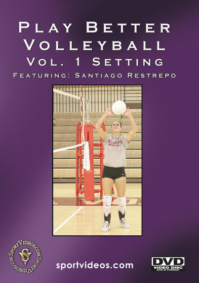 Play Better Volleyball Vol 1: Setting (MOD) (DVD Movie) - movie cover art
