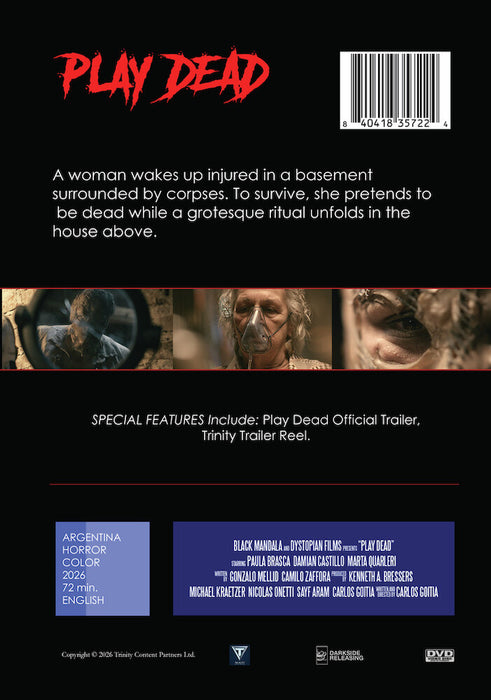 Play Dead (MOD) (DVD Movie) - back cover art