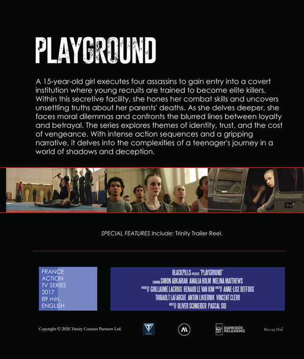 Playground (MOD) (BluRay Movie) - back cover art