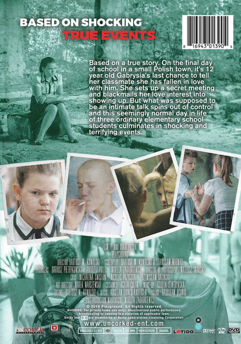 Playground (MOD) (DVD Movie) - back cover art
