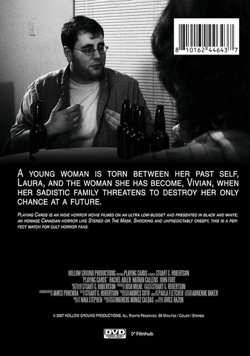 Playing Cards (MOD) (DVD Movie) - back cover art