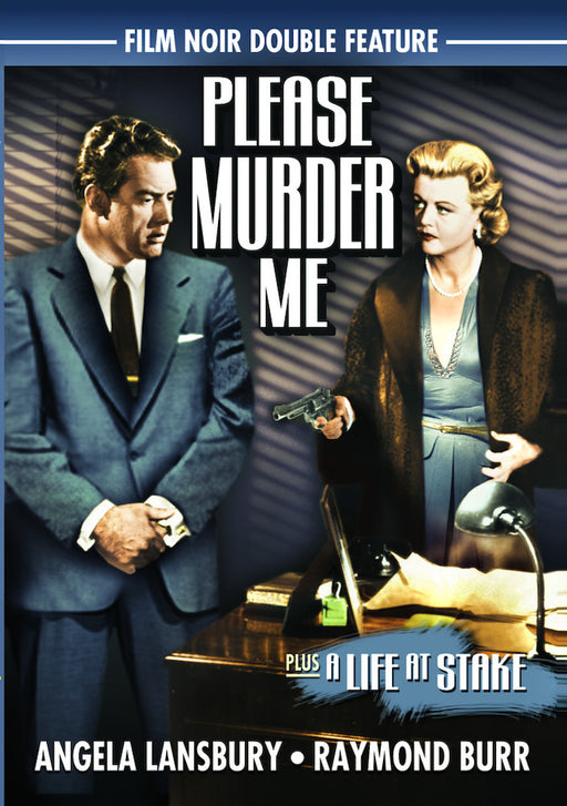 Please Murder Me (1956) / A Life At Stake (1954) (Film Noir Double Fea (MOD) (DVD MOVIE) - movie cover art