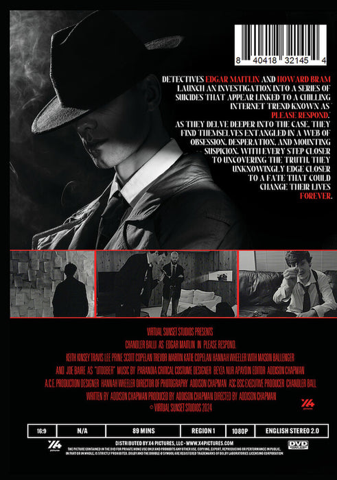 Please Respond (MOD) (DVD Movie) - back cover art