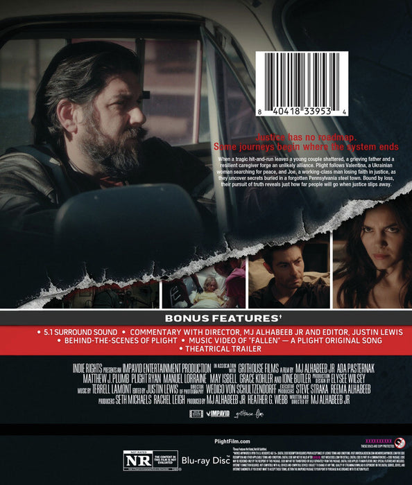 Plight (MOD) (BluRay Movie) - back cover art