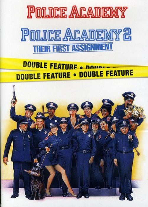 Police Academy / Police Academy 2 DBFE DVD - movie cover art