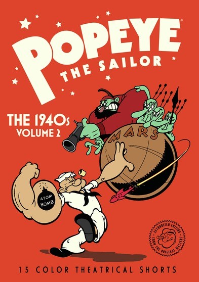 Popeye The Sailor: The 1940s Volume 2 (MOD) (DVD Movie) - movie cover art