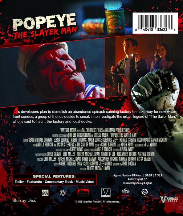 Popeye the Slayer Man (MOD) (BluRay Movie) - back cover art
