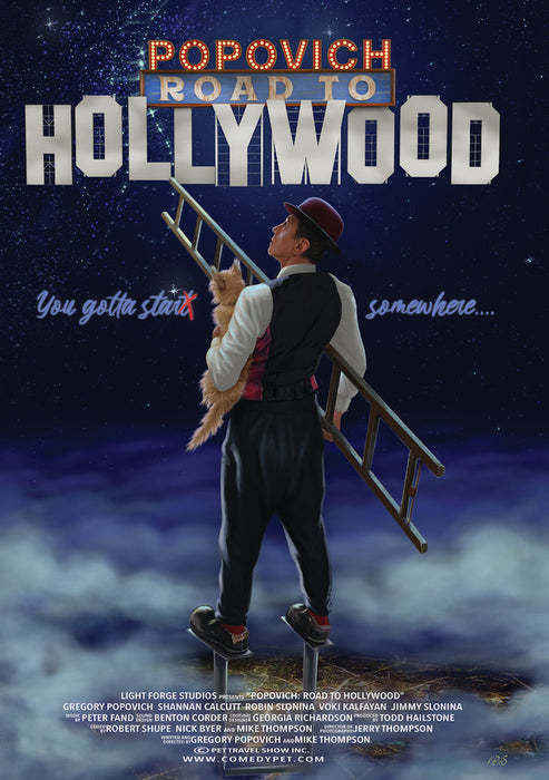 Popovich: Road to Hollywood (MOD) (DVD Movie) - movie cover art