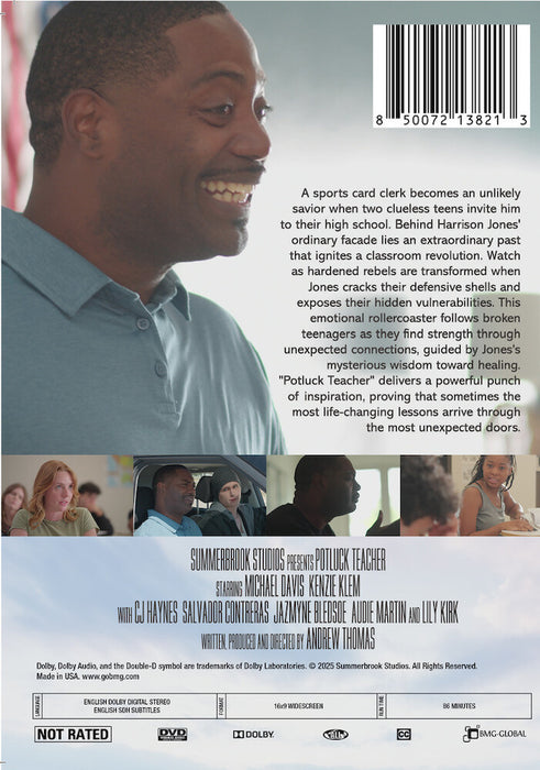 Potluck Teacher (MOD) (DVD Movie) - back cover art