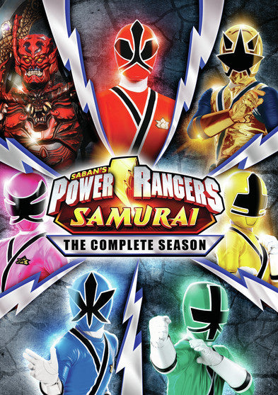 Power Rangers Samurai - The Complete Series (MOD) (DVD Movie) - movie cover art
