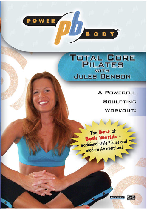 Powerbody: Total Core Pilates with Julie Benson (MOD) (DVD Movie) - movie cover art