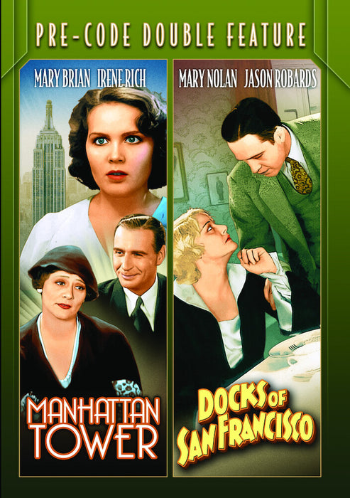 Pre-Code Double Feature: Manhattan Tower (1932)/Docks of San Francisco (MOD) (DVD MOVIE)