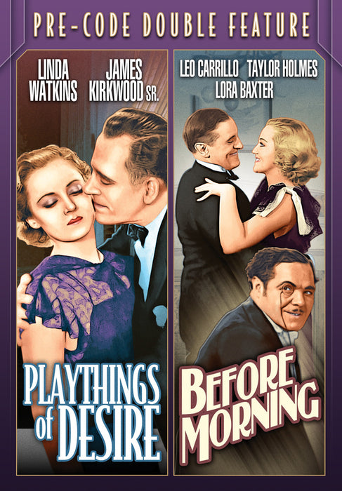 Pre-Code Double Feature: Playthings of Desire (1933)/Before Morning (1933) (MOD) (DVD Movie) - movie cover art