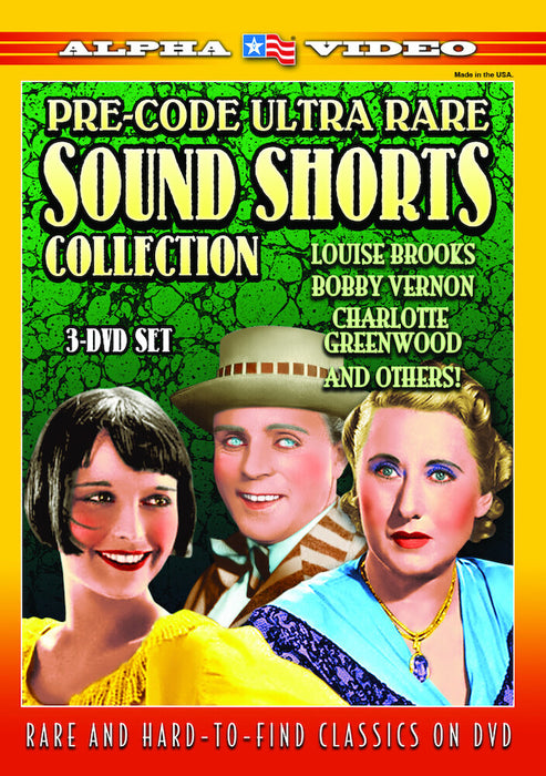 Pre-Code Ultra Rare Sound Shorts Collection (3 (MOD) (DVD Movie) - movie cover art
