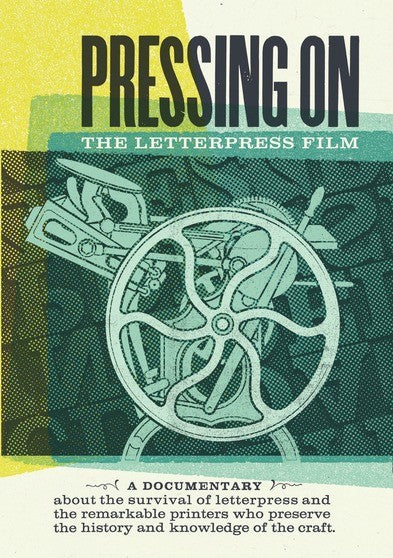 Pressing On: The Letterpress Film (MOD) (DVD Movie) - movie cover art