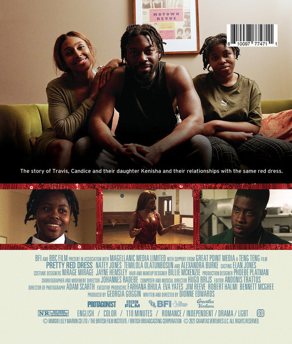 Pretty Red Dress (MOD) (BluRay Movie) - back cover art