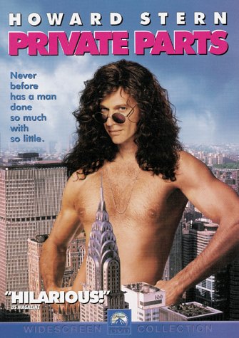 Private Parts DVD - movie cover art