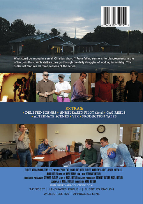 Problems Higher Up Seasons 1-3 (MOD) (DVD Movie) - back cover art