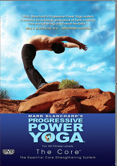 Progressive Power Yoga: Core (MOD) (DVD Movie) - movie cover art