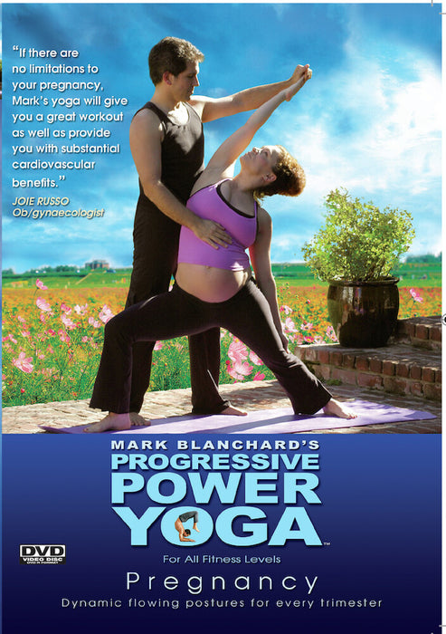 Progressive Power Yoga: Pregnancy (MOD) (DVD Movie) - movie cover art