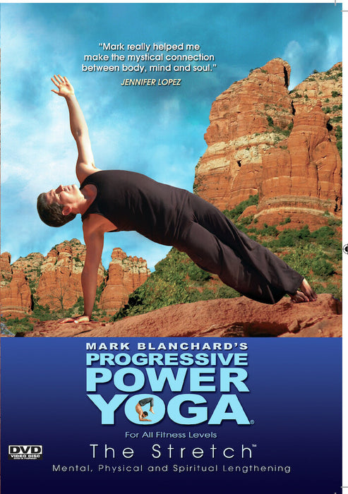 Progressive Power Yoga: Stretch (MOD) (DVD Movie) - movie cover art