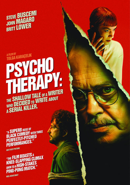 Psycho Therapy: The Shallow Tale of a Writer Who Decided to Write About a Serial Killer (MOD) (DVD Movie) - movie cover art
