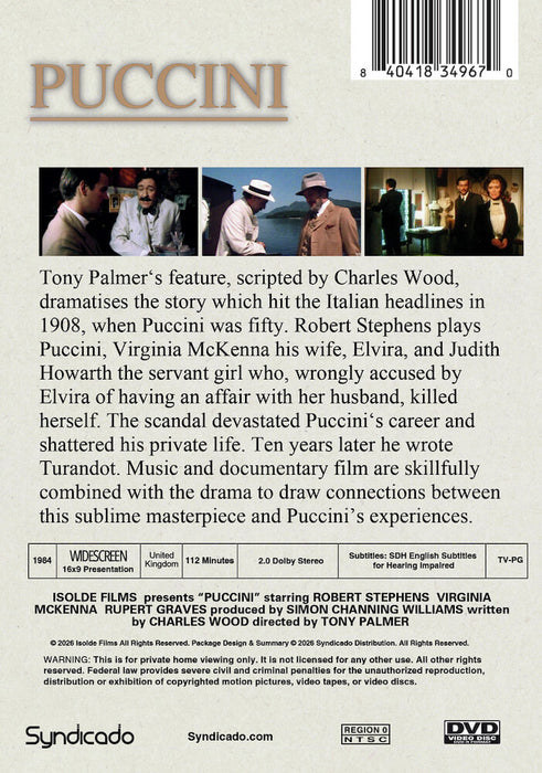 Puccini (MOD) (DVD MOVIE) image 2