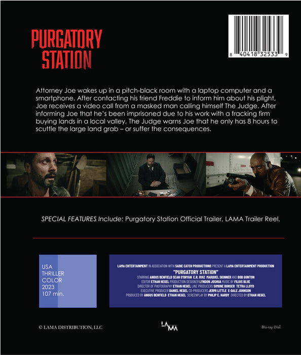 Purgatory Station (MOD) (BluRay Movie) - back cover art