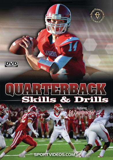 Quarterback Skills and Drills (MOD) (DVD Movie) - movie cover art